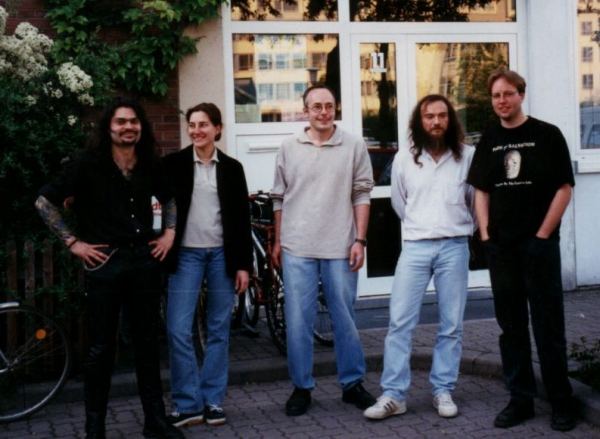 von links nach rechts: Michl, Elisabeth, Martin, Roland, Jrg